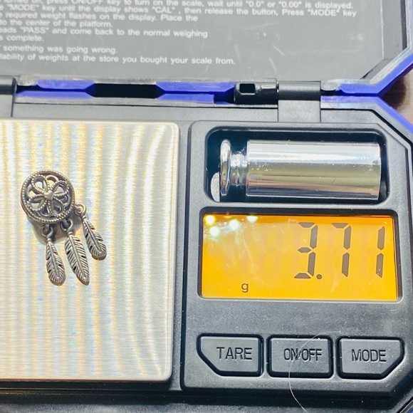 EUC Pandora 797200 Sterling Silver Spiritual Dreamcatcher Charm w/ Engraving - Picture 11 of 11